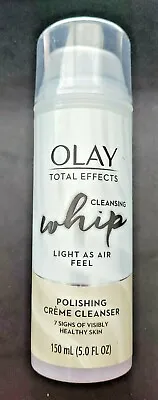 $5.51 • Buy 1x Olay Total Effects Polishing Creme Cleansing Whip Facial Cleanser 5 Fl Oz