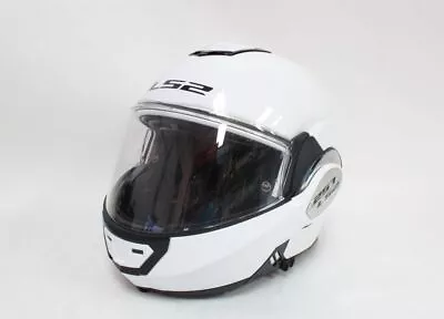 LS2 Helmets Valiant II Modular Helmet - Gloss White - XXL • $191.99