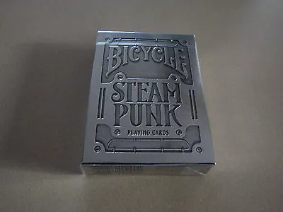 Steampunk Silver Bicycle Deck Of Playing Cards Poker Size • $19.30