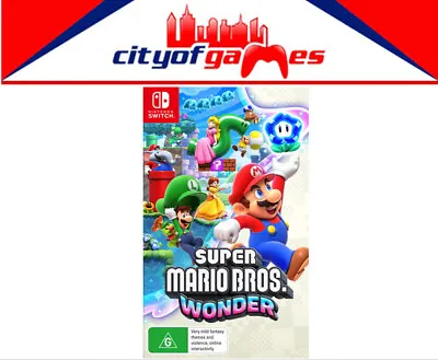 $76.95 • Buy Super Mario Bros Wonder Nintendo Switch Game Brand New
