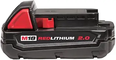Milwaukee 48-11-1820 M18 18V REDLITHIUM 2.0 Compact Battery Pack • $50.20
