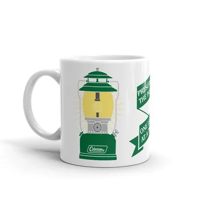 Coleman Lantern Green 200A Short Hat  Preserving The Past  Coffee Mug • $12.10