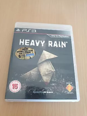 Heavy Rain - PlayStation 3 PS3 PAL Game - LIKE NEW Condition • $10