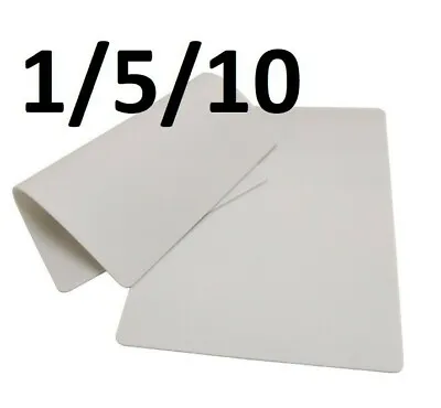 Double Sided White Tattoo Practice Fake Skin 20 X15 Use Ink Pigment 1/5/10 Pcs • £4.50