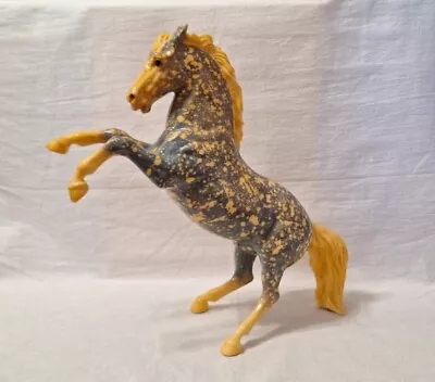 Breyer  Vintage Fighting Stallion Copenhagen 1963 Cream  Blue Speckle. Very Rare • $8800