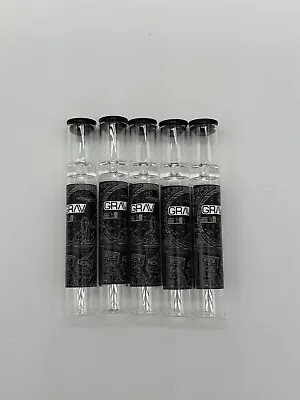 GRAV® 12mm Glass Taster Pipes - Bundle Of 5 - Compact & Discreet • $14.99