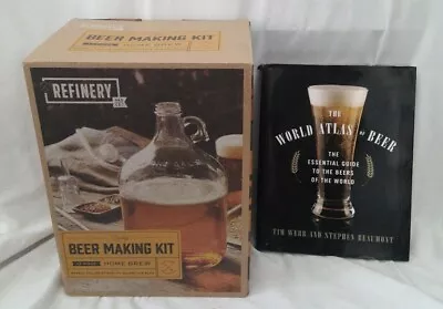 Beer Making Kit Makes 1 Gallon  Pale Blonde Beer W/ World Atlas Of Beer  • $21.99