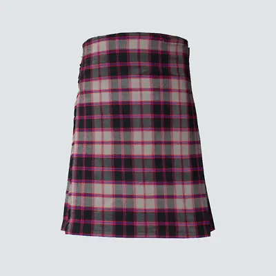 Men's Scottish Macpherson Hunting Tartan Kilt Handmade Traditional 8 Yard Kilts • £87