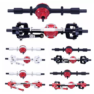 Upgrade Metal Front+ Rear Axle Kit For WPL C14 C24 B14 B24 B16 B36 1/16 RC Car • $27.92