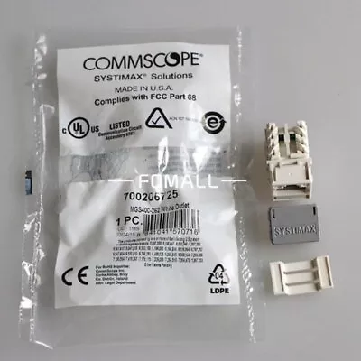 QTY:10 For Commscope Six Types Of Network Information Module RJ45CAT6 MGS400-262 • $36