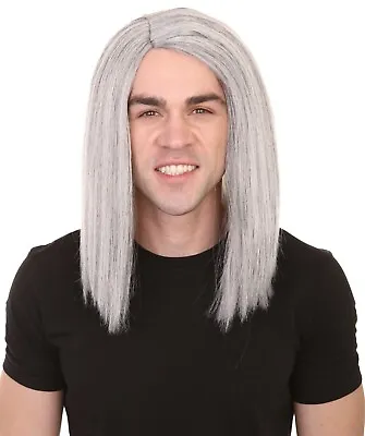 Men Straight Wig Cosplay Urban Vampire Gothic Steampunk Character Wig HM-184A • $29