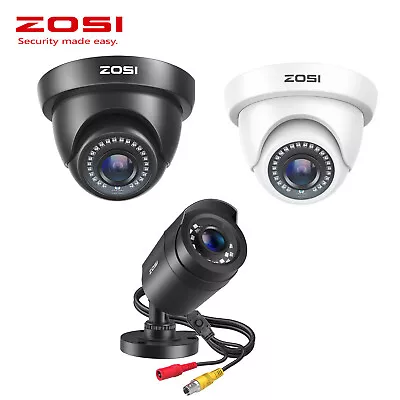 ZOSI 1920 Analog TVI AHD CCTV Security Camera 1080P HD 80ft IR Night Vision • $25.99