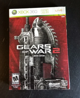 $18 • Buy Gears Of War 2 - Limited Edition Steelbook (Xbox 360, 2008)