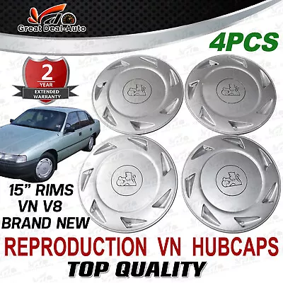 Suit Holden Commodore VN V8 15  Rims Hubcaps Hub Cap Berlina Calais BRAND NEW • $320