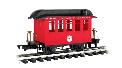 Bachmann #97089 Red Short Line Railroad G Scale Passenger Coach New In Box • $29.99
