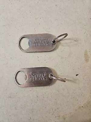 Samuel Adams Keychain And Bottle Opener Lot Of 2 Metal Keychain • $1.99