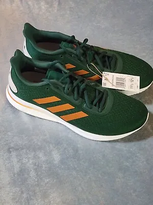 Adidas Supernova Miami Hurricanes THE U Running Shoes H01295 Size 11.5 • $60