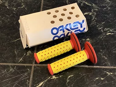 NOS 1980s Original Oakley B1B Grips Vintage Bmx Old School Bmx  Ame GT GHP CW • $165.50