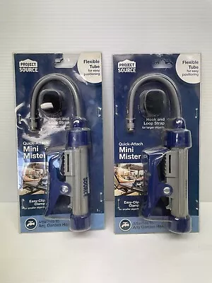 2 Project Source Quick-Attach 7-in Low Pressure 5-Sq Ft MINI MISTER Cools Air 20 • $19.99