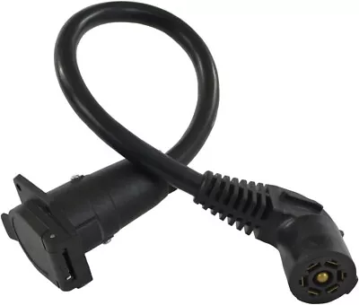 Conntek 11110-024EX 7-Way Travel Trailer Extension Cord With Elbow Plug (2-Feet) • $65.95