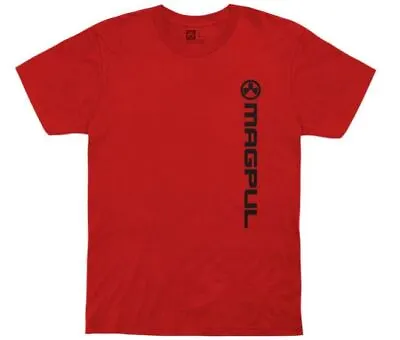 Magpul 122048 Vertical Logo Fine Cotton Small Red T-Shirt • $17.70