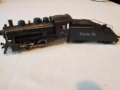 Mantua HO Santa Fe Steam Locomotive D40 & Slant Tender • $27.95