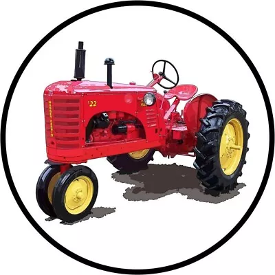 Massey Harris Model 22 Tractor NEW Sign: 18  Dia. Round USA STEEL XL- 4 LBS • $84.88