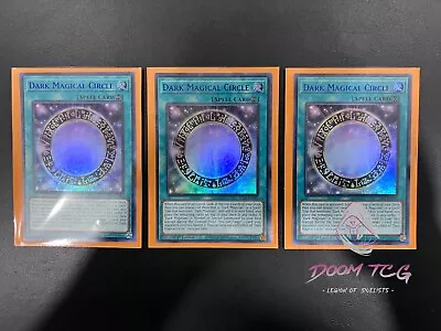 Yugioh Dark Magical Circle LDS3-EN093 UR 🔵 1st Ed (3x)  “Magician Support Deck” • $3.89