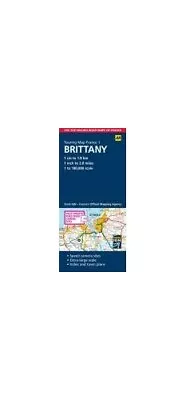 1. Brittany: No. 1 (AA Road Map Franc... AA Publishing • £8.99