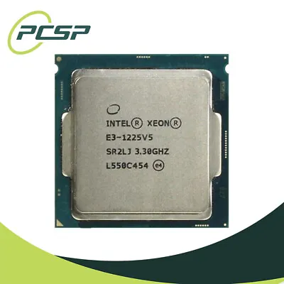 Intel Xeon E3-1225 V5 SR2LJ 3.30GHz 8M Quad Core LGA1151 CPU Processor • $14.99