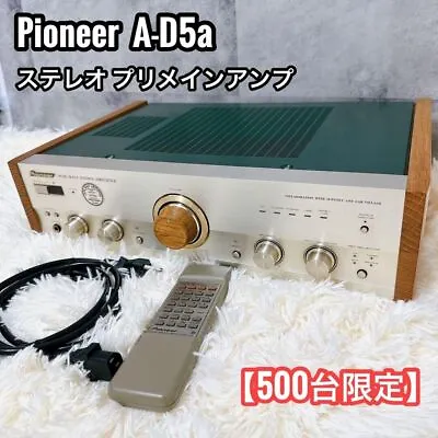 Pioneer A-D5a-PM Integrated Amplifier Pure Malt LTD 500 Excellent Condition F/S • $2221.40