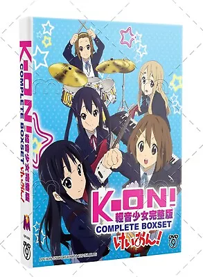 DVD Anime K-On! Season 1+2 Vol.1-36 End + 5OVA + The Movie English Dubbed • $31.99