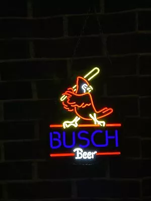 10  Vivid LED St. Louis Cardinals Beer Neon Sign Light Lamp Wall Decor Bright • $64.99