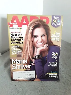 Maria Shriver AARP Magazine December-January 2014 • $4.99