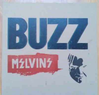 KING BUZZO LP TOUR LETTERPRESS EDITION /75 SIGNED Nirvana Mudhoney Boner Melvins • $123.09