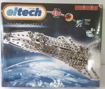 Space Shuttle  Eitech C12 Metal Construction Building Toy Kit • $122.95