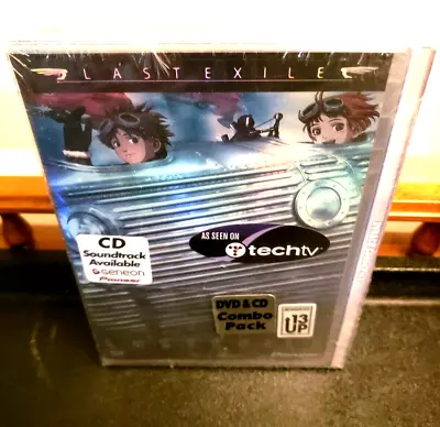 Last Exile Anime DVD & CD SOUNDTRACK COMBO PACK Vol 1  Geneon 2003 NEW • $9.98