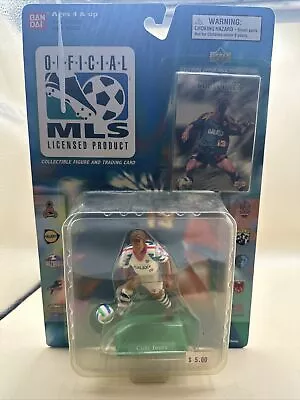 Cobi Jones-Official MLS Action Figure & Trading Card - Bandai- 1996-Vintage • $14.99