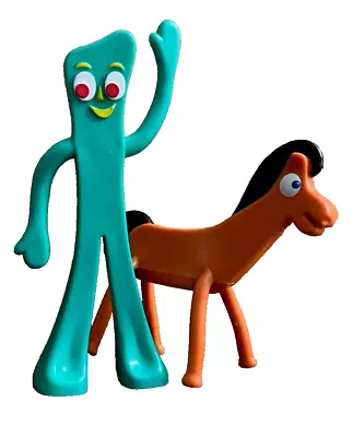 Gumby And Pokey Nostalgic Vintage Bendables By NJ Croce Co. For Prema Toy Co. • $16.99