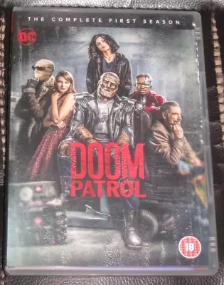 Doom Patrol -  Season 1 - DVD - LN - 3 Discs - Brendan Fraser • £4.99