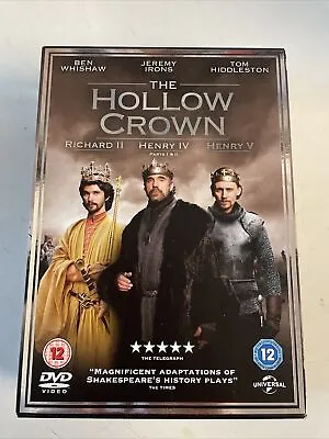 The Hollow Crown Series 1 Complete DVD Used VGC Fast Dispatch Free Post Cheap • £4.99