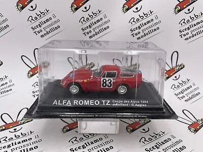 Die Cast   Alfa Romeo Tz Coupe Des Alpes 1964 J.Rolland   1/43 Goddess • $28.80