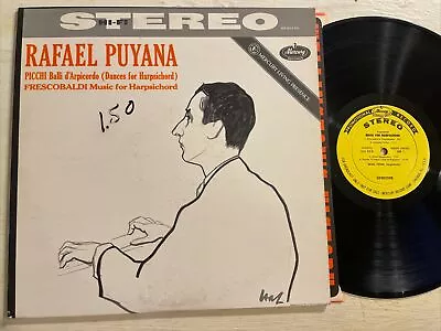 Puyana Picchi / Frescobaldi LP Mercury PROMO Living Presence Stereo EX!! • $31.99