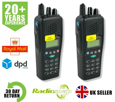 TAIT T5020 UHF 400-470MHZ 4 WATT TWO WAY RADIO X 2 • £99.95