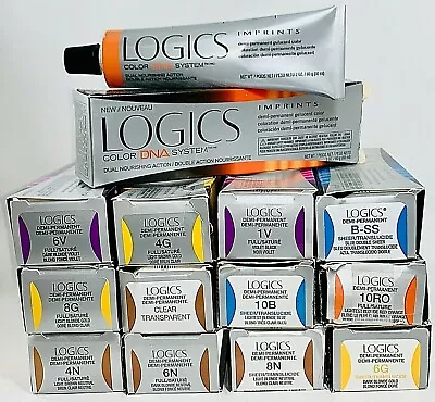 LOGICS COLOR DNA SYSTEM IMPRINTS DEMI - PERMANENT (Choose Your Color) • $13.95