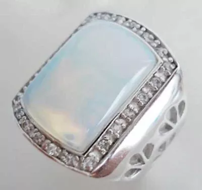 Vintage Inlaid Agate Turquoise Jade Ring For Men Unisex Fashion Jewelry Gift • $10.43