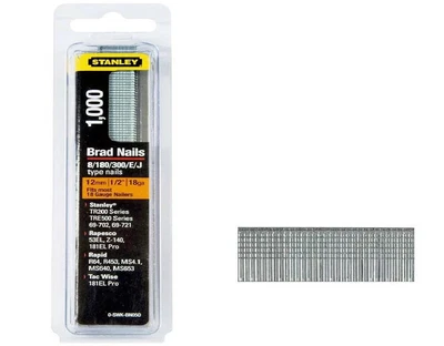 £4.75 • Buy Stanley Brad Nails Pack Of 1000 - Choose 12mm Or 15mm Or Both Or 2 Of Each