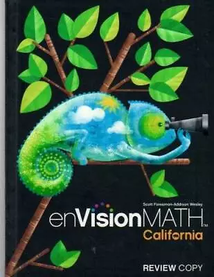 EnVision Math California (Student Textbook) - Hardcover - GOOD • $7.73