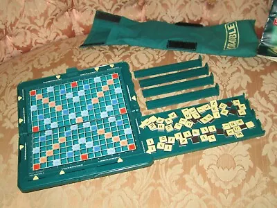 Vintage Magnetic Pocket Travel Scrabble Game Complete With Original Instructions • £19.99