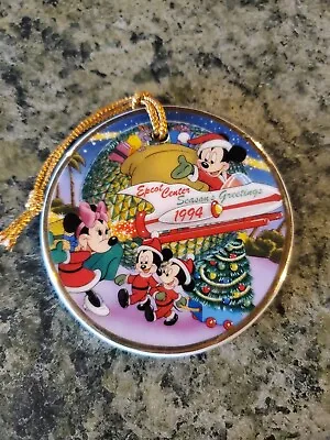 Vintage Limited Edition Disney Christmas Ornament Epcot Center Theme Park 1994 S • $16.50